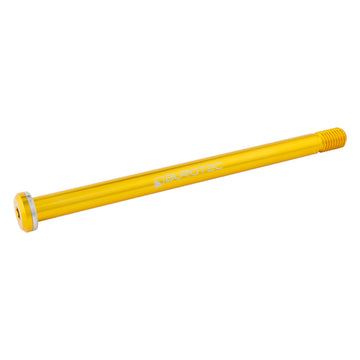 Burgtec Rear Axle - 12mm x 180mm - M12 x 1.75 - Bullion Gold
