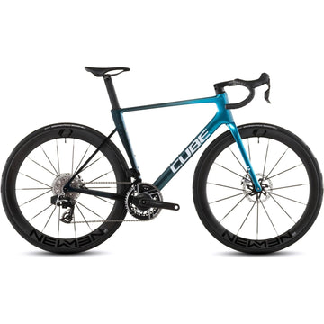 26 Cube Litening Air C68X SLX - Chrome Blue 'N' Liquid Blue -