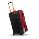 Albek Long Haul Checked Travel Bag - Burgundy
