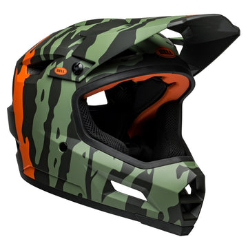 Bell Sanction 2 DLX Mips - Ravine Matte Green/Orange -