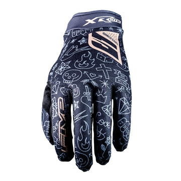 Five 25 XR Lite Glove - Tattoo/Black -