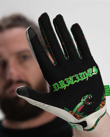 Fist Strapped Glove - Poison -