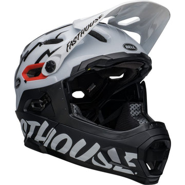 Bell Super DH Spherical MIPS Helmet - Fasthouse Black/White -