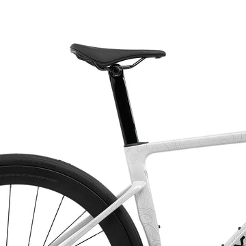 27 XLAB RS7 105 Di2 Road Bike - Angel Wing White -