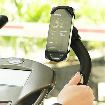 A2C Silicone Phone Holder Mount With Tool Free Handlebar Mount