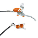 Hope Tech4 E4 Brake - Silver/Orange-