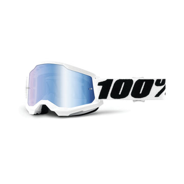100% Strata 2 Goggle - Everest - Mirror Blue
