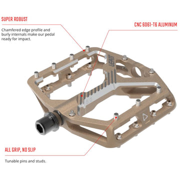 Leatt All Mountain Flat 6.0 Pedal - Wide -