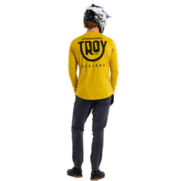 25 TLD Ruckus LS Ride Tee - Eyez Safron -