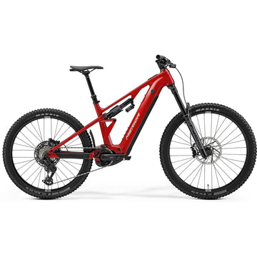 26 Merida eOne-Eighty 700 - Heritage Red/Brown -
