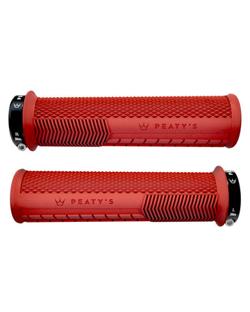 Peaty's Monarch Grip - Knurl Thin - Red