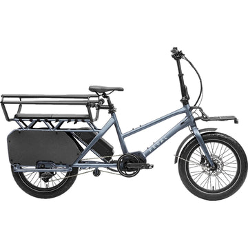 Pedal Nomad Electric Cargo Bike - Blue Metal Grey