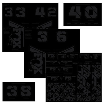 Fox Decal Kit - Stealth