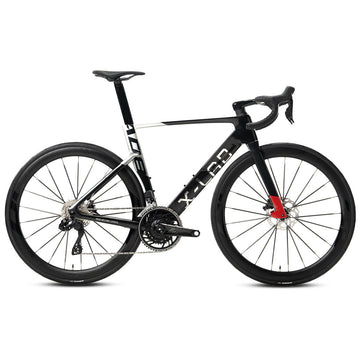 27 XLAB AD8 Ultegra Di2 Road Bike - Sunspot Red/Black -