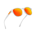 Sungod x McLaren F1 Team Sierras - 4KO Fire lenses, Frosted Clear frames