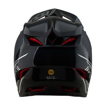 26 TLD D4 Poly Helmet - Shadow Black -