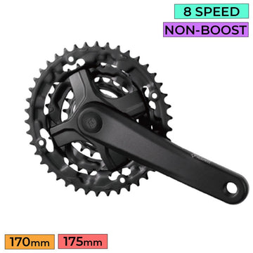 Prowheel MTB 3X Square Taper Crank Set - 42-32-22T -
