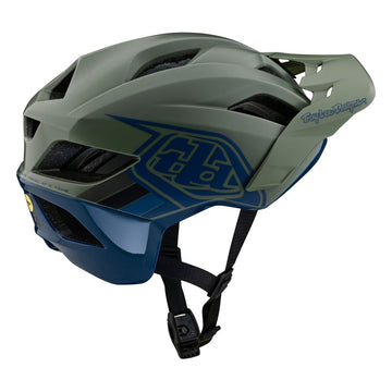 TLD Flowline SE Mips Helmet - Badge Olive/Indigo -