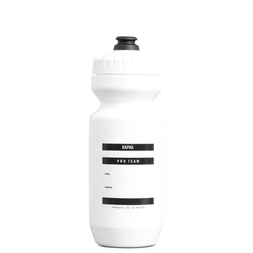 Rapha Pro Team 625ml Bottle - White/Black