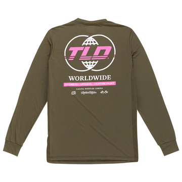 25 TLD Skyline LS Ride Tee - WorldWide Caper -