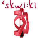 Skwiki Bottle Cage Side Loading - Red/Black