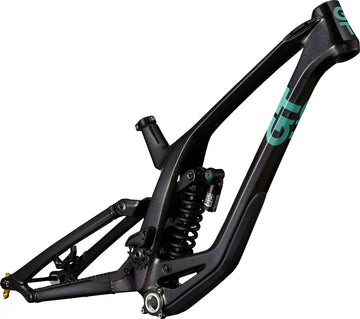GT Fury Frame - Gloss Galaxy and Black with Sea Green -