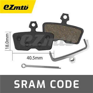 EZMTB Semi Metallic Pads - Sram Code - 4 Piston