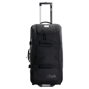 Albek Long Haul Checked Travel Bag - Covert Black