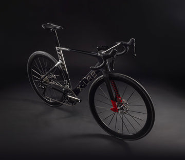 27 XLAB AD8 Ultegra Di2 Road Bike - Sunspot Red/Black -