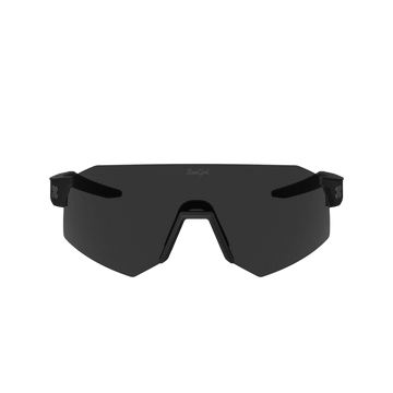 Sungod Ultras Matte Black frame with 8KO Iris Smoke lens
