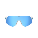 Sungod Ultras Frosted Clear frame with 8KO Silver Blue lens