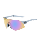 Sungod Ultras Frosted Glacier Blue frame with 8KO Iris HV Blue lens