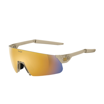 Sungod Ultras Air Frosted Desert Sand frame with 8KO Gold lens