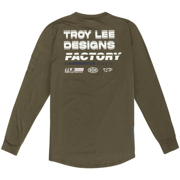 25 TLD Ruckus LS Ride Tee - Factory Caper-