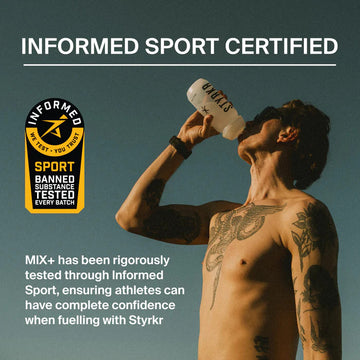 Styrkr Mix+ Lime Mint Dual-Carb & Electrolyte Drink Mix - 895g
