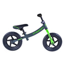 Cheetah Amigo 12" Balance Bike - Charcoal/Neon Green