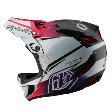 25 TLD D4 Carbon Mips Helmet - Drip White -