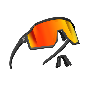 Sungod Vulcans Full-frame Matte Grey frame with 8KO Fire lens