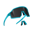 Sungod Vulcans Full-frame Frosted Aurora Blue frame with 8KO Smoke lens