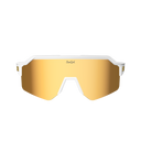 Sungod Vulcans Full-frame Matte White frame with 8KO Gold lens