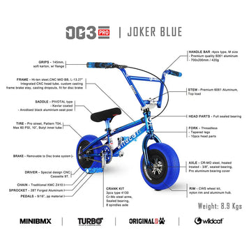 Wildcat OG3 Pro Series - Joker Blue