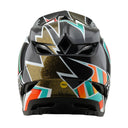 25 TLD D4 Carbon Mips Helmet - Flames Black/Gold -