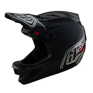 26 TLD D4 Poly Helmet - Shadow Black -
