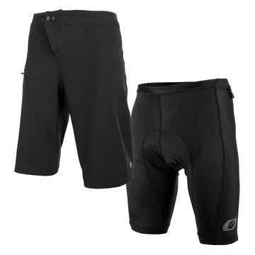 Oneal Matrix Chamois Shorts W/Liner - Black -