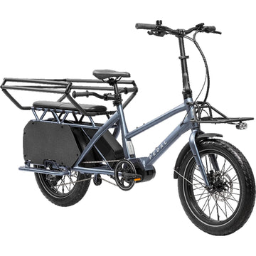 Pedal Nomad Electric Cargo Bike - Blue Metal Grey