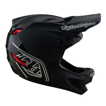 26 TLD D4 Poly Helmet - Shadow Black -