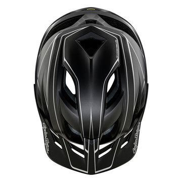 TLD Flowline SE Mips Helmet - Pinstripe Charcoal/Black -