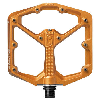 Crankbrother Stamp 7 Flat Pedal - Large - Orange