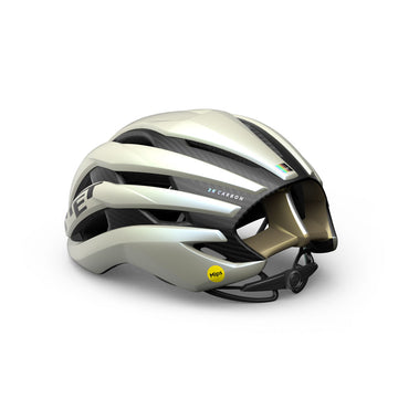 Met Trenta 3K Carbon Mips Helmet - Matte Vanilla Ice Gold -