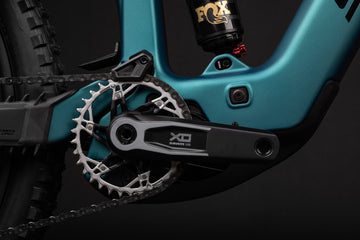 26 Santa Cruz Bullit CC - X0 AXS RSV Kit - Matte Teal Sparkle -
